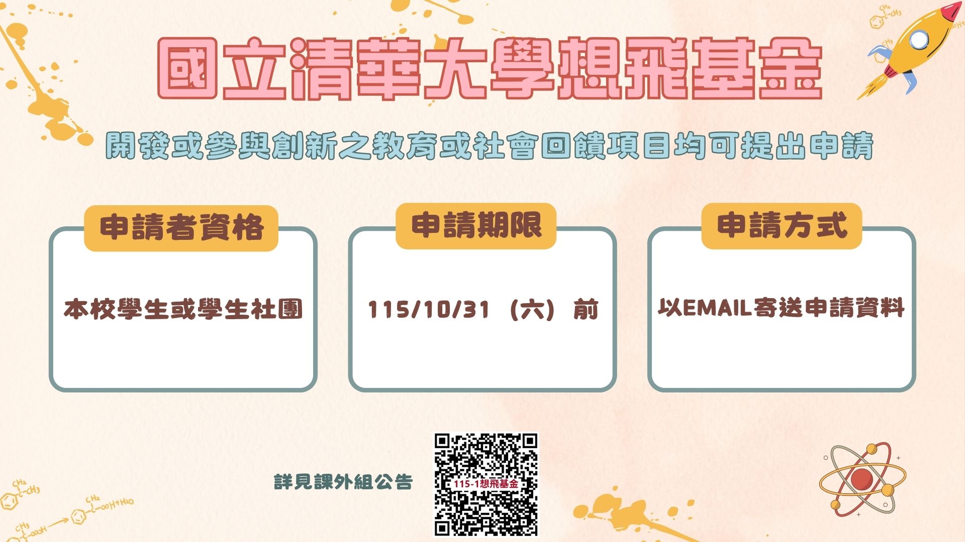 115-1想飛基金申請